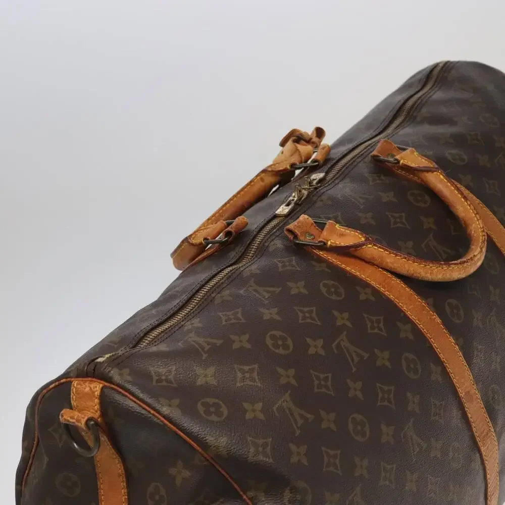 LOUIS VUITTON Monogram Keepall Bandouliere 60 Boston Bag M41412